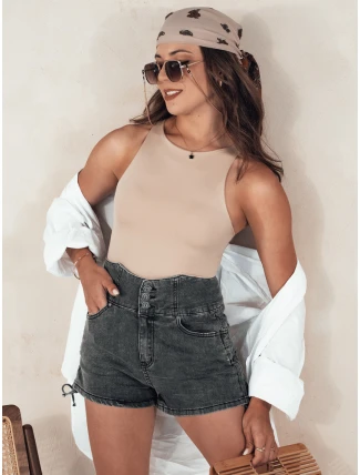 Dámské džínové šortky JEANLOVE black FashionStreet SY0377