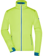 Daiber JN 1125 Dámská 3-vrstvá sportovní softshellbunda 02.1125 bright yellow/bright blue