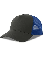 Atlantis Headwear Rapper Cotton-S 5 panelová Trucker kšiltovka 33.0260 dark grey/royal Atlantis Headwear Rapper Cotton-S 5 panelová Trucker kšiltovka 33.0260 dark grey/royal