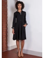 Dámské šaty Suk151 černá - Lanti Dámské šaty Suk151 černá - Lanti