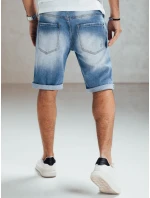 Pánské modré džínové šortky FashionStreet SX2560 Pánské modré džínové šortky FashionStreet SX2560