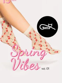 Gatta Spring Vibes 01 15 DEN barva:přírodní červená