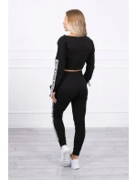 Sada s ozdobnými stuhami černé barvy Sada s ozdobnými stuhami černé barvy