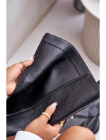 Kožené dámské kozačky do poloviny lýtek na zip Lewski 3616 černé Kožené dámské kozačky do poloviny lýtek na zip Lewski 3616 černé