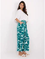 Kalhoty D73771M62237F tmavě zelené Kalhoty D73771M62237F tmavě zelené