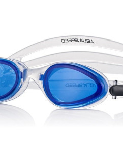 Plavecké brýle AQUA SPEED Sonic Transparent/Blue Pattern 61