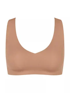 Dámská podprsenka ZERO Feel 2.0 Bralette - BROWN - hnědá 00CM - SLOGGI