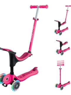 Koloběžka GO-UP SPORTY LIGHTS se sedadlem (452-610-4 S)