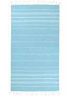 The One Towelling Hamam Sultan Hamam ručník "Sultan" 48.1019 light blue/white The One Towelling Hamam Sultan Hamam ručník "Sultan" 48.1019 light blue/white