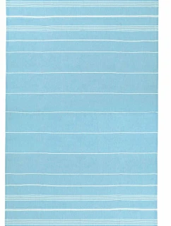 The One Towelling Hamam Sultan Hamam ručník "Sultan" 48.1019 light blue/white