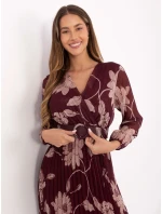 Šaty IT SK 11389.27P bordó Šaty IT SK 11389.27P bordó