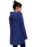 B131 Svetr s vysokým límcem - indigo B131 Svetr s vysokým límcem - indigo