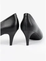 Luxusní lodičky černé dámské na jehlovém podpatku Luxusní lodičky černé dámské na jehlovém podpatku