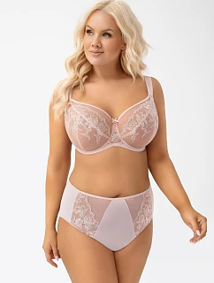 Kalhotky Gorsenia B 012 Bella brazilský střih, béžové, velikosti S–2XL