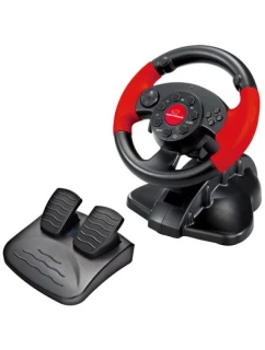 Vibrační volant Esperanza High Octane EG103 (PC, PS2, PS3; barva černá)