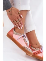 Dámské Kožené Tenisky Maciejka 06840-18 Oranžové