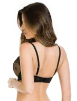 Dámská podprsenka TOLEDO PUSH 01084 černo/béžový - Mediolano Dámská podprsenka TOLEDO PUSH 01084 černo/béžový - Mediolano