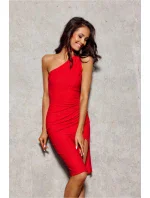 Večerní šaty SUK0406 červené - Roco Fashion Večerní šaty SUK0406 červené - Roco Fashion