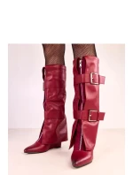 Kozačky na klínech  model 220244 Solea