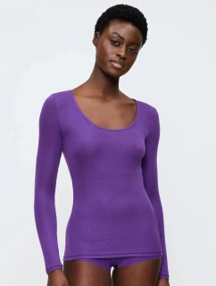 Beauty Layers Top Scoop Neck - PURPLE HAZE - TRIUMPH PURPLE HAZE - TRIUMPH