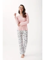 Dámské pyžamo Luna 675 délka/r 3XL Z24/25 Dámské pyžamo Luna 675 délka/r 3XL Z24/25