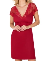 Dámská noční košilka Ismena wine - Donna Dámská noční košilka Ismena wine - Donna