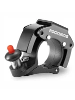 Rockbros hliníkový zvonek mechanický černý