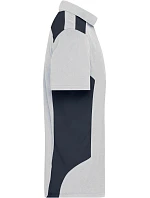 Daiber JN 1826 Pánské pracovní piqué polo "Strong" 02.1826 white/carbon Daiber JN 1826 Pánské pracovní piqué polo "Strong" 02.1826 white/carbon
