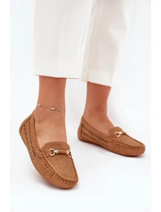 Dámské Mokasíny S Výřezem A Dekorací Camel Kaydance