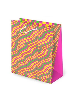 Paw T-2L SET 152 Fluo Chekerboard bag