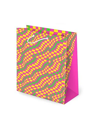 Paw T-2L SET 152 Fluo Chekerboard bag Paw T-2L SET 152 Fluo Chekerboard bag