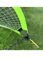 Fotbalová tréninková branka - neonově zelená (M) 120x80x80 cm