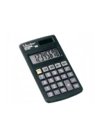Kapesní kalkulačka Vector DK-055, černá