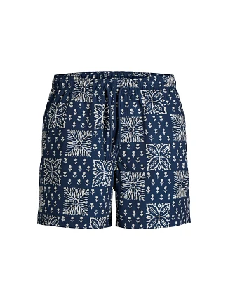 Jack&Jones pánské plavecké šortky JPSTMAUI SHELL AOP SWIM SHORTS REG 12291808 PAGEENT BLUE Jack&Jones pánské plavecké šortky JPSTMAUI SHELL AOP SWIM SHORTS REG 12291808 PAGEENT BLUE