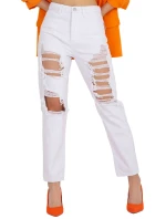 Kalhoty EM SP jeans RD6863.24P bílá Kalhoty EM SP jeans RD6863.24P bílá