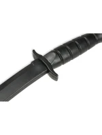 Gumová figurína cvičného nože, černá - ARW-5051 Gumová figurína cvičného nože, černá - ARW-5051