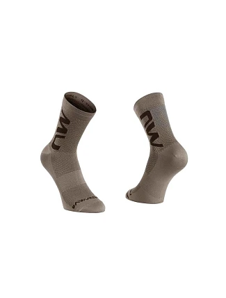 Cyklistické ponožky NORTHWAVE Extreme Air Mid Sock, béžové Cyklistické ponožky NORTHWAVE Extreme Air Mid Sock, béžové