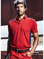 Daiber JN 858 Pánské pracovní piqué polo - Color 02.0858 navy/turquoise Daiber JN 858 Pánské pracovní piqué polo - Color 02.0858 navy/turquoise