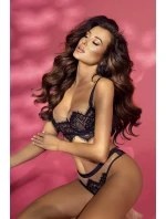 Podprsenka V-10771 černo-béžová - Axami Podprsenka V-10771 černo-béžová - Axami