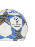 Adidas UCL Mini 25/26 League Stage fotbalový míč bílý, modrý a zlatý JP1544