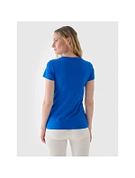 Dámské hladké tričko slim 4F NOSH4TSD001B-36S Dámské hladké tričko slim 4F NOSH4TSD001B-36S