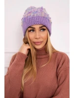 Bublinková čepička K219 fialová