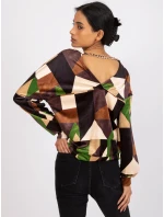 Halenka DHJ BZ 6550.74P hnědá Halenka DHJ BZ 6550.74P hnědá