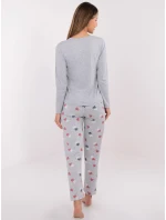 Pyžamo DU PI FP 009.84 šedé