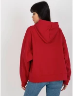 Dámská mikina TW BL 2002.11 tmavě červená - FPrice Dámská mikina TW BL 2002.11 tmavě červená - FPrice