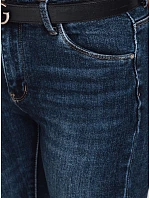 Dámské úzké džíny modré FashionStreet UY2787