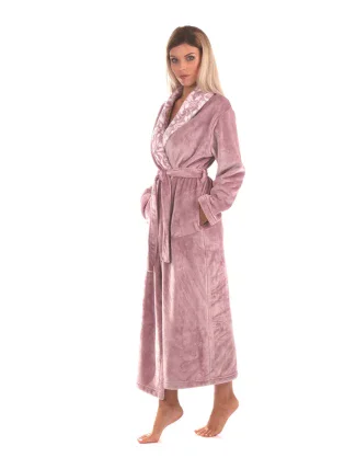 Dámský župan Flora 2556 4353  mauve mist - Vestis