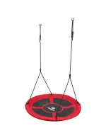 ZAHRADNÍ HOUPAČKA ČAPÍ HNÍZDO 110CM XXXL ČERVENÁ