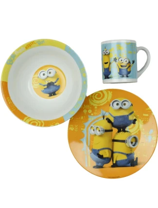 Illumination Entertainment Minions Snídaňový set 13-15230-15-07 Multicolour Jedna velikost