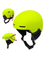 Lyžařská helma Meteor Avalo M 55-58 cm neonově žlutá